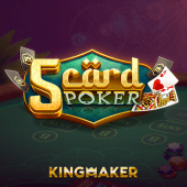 5 Card Poker cover art on 1cbet