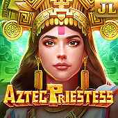 Aztec Priestess slot cover art on 1cbet