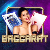 Baccarat B live casino cover art on 1cbet