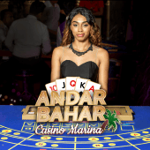 Casino Marina Andar Bahar live casino cover art on 1cbet