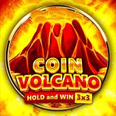 Coin Vilcano Hold and Win slot cover art on 1cbet