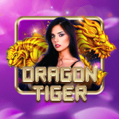 Dragon Tiger live casino cover art on 1cbet