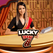 Lucky 7 live casino cover art on 1cbet