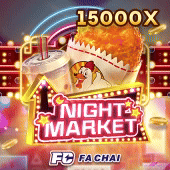Night Market slot cover art on 1cbet