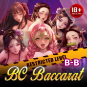 Sexy Blockchain Baccarat B B live casino cover art on 1cbet