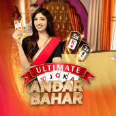 Ultimate Andar Bahar live casino cover art on 1cbet
