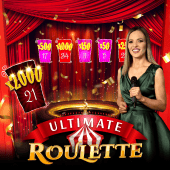 Ultimate Roulette live casino cover art on 1cbet